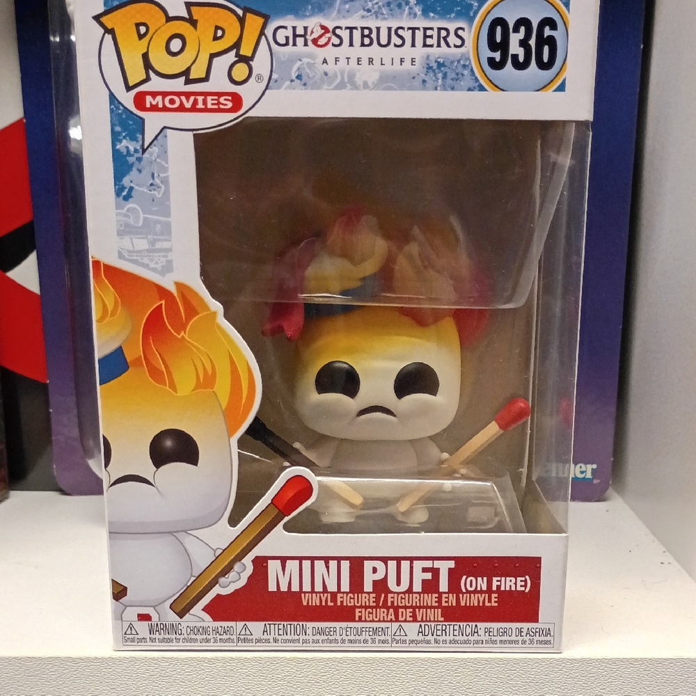 Funko Ghostbusters Mini Puft with Flames Vinyl Figure